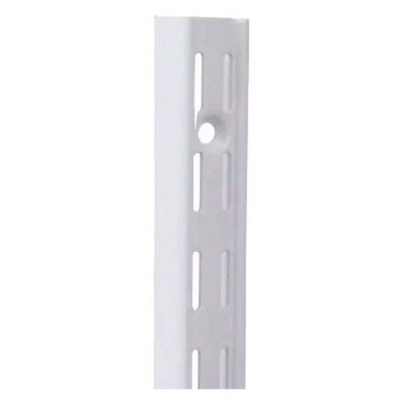 Knape And Vogt 82Bp 39 82 Series 39" Long Double Slotted Track Shelf Standard - White