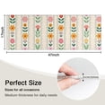 thumbnail image 5 of Pioneer Flower Floral Print Pattern Kitchen Rug Mat,Kitchen Runner Rugs Non Skid Washable,Decorative Kitchen Floor Mats for Kitchen,Sink,Laundry,17"X47", 5 of 5