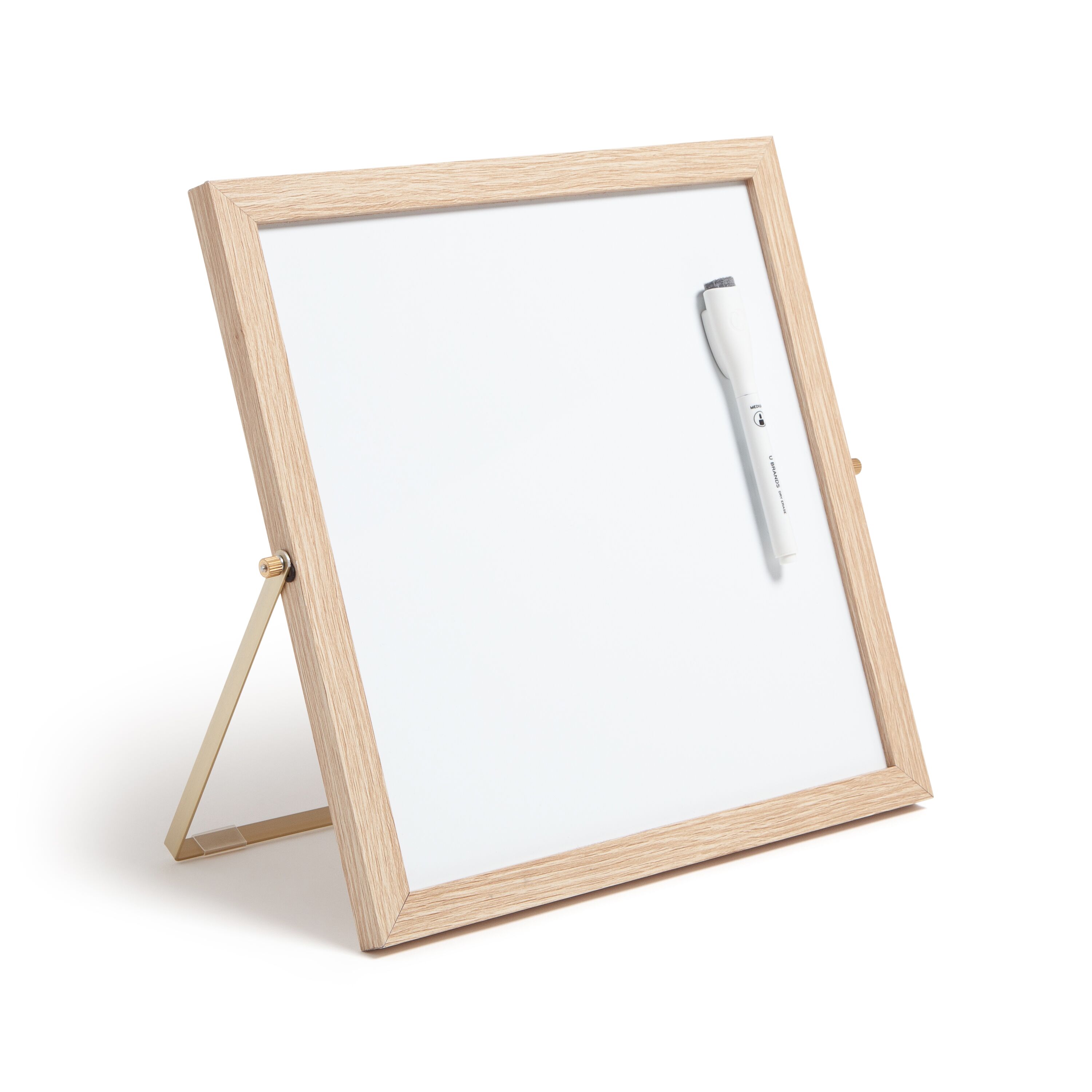 U Brands Magnetic Desktop Dry Erase Easel 12x12 photo 4