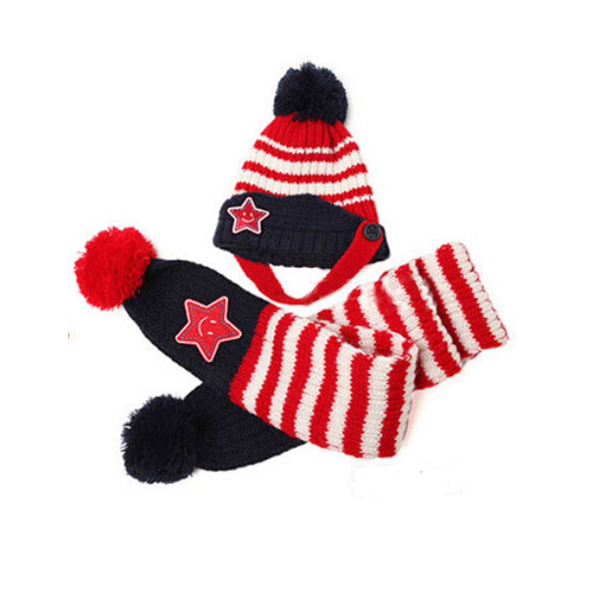baby boy hat and scarf sets