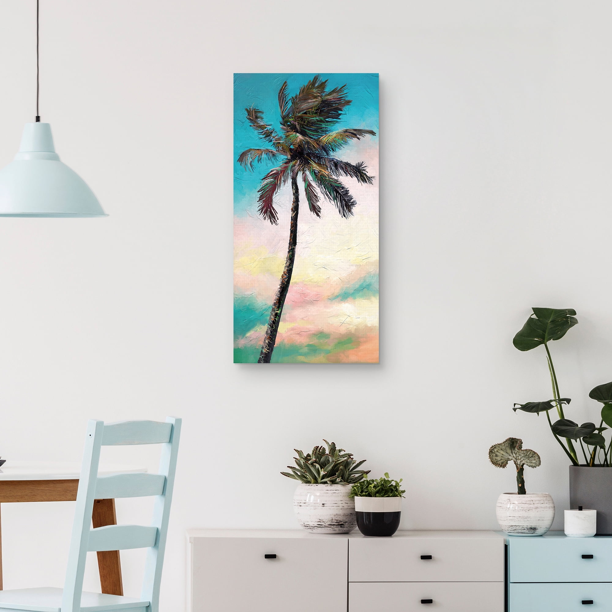 Popsicle Palm by Studio Arts Canvas Art Print