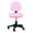 Pink, variant on Office Chair Covers Stretchable Computer Universal Chair Seat Covers Stretch Rotating Chair Slipcovers Washable Spandex Desk Chair Cover Protectors Black