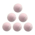 thumbnail image 2 of koolsoo 6 Pcs Balles de Tennis 2,52 Pouces Dia Résistantes à l'Usure pour Sports de Raquette Intérieur Extérieur Rose Pâle, 2 of 9