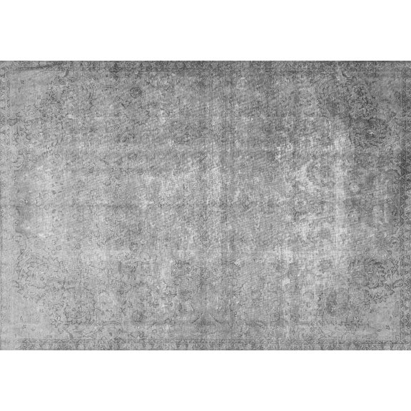 Ahgly Company Indoor Rectangle Persian Gray Traditional Area Rugs, 2' x 5'