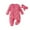 Hot Pink, variant on ibuvkizy Baby Girl Bodysuits Newborn Long Sleeve Onesies,Baby Girl Clothes,One-Piece Baby Rompers,Toddler Girl Shirts Jumpsuit,Kids Summer Outfits,Fashion Casual Cute Pajamas,Baby Girl Gifts