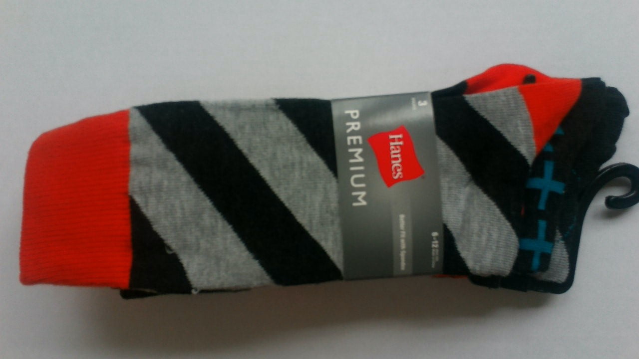 Hanes Men's Dress Crew socks