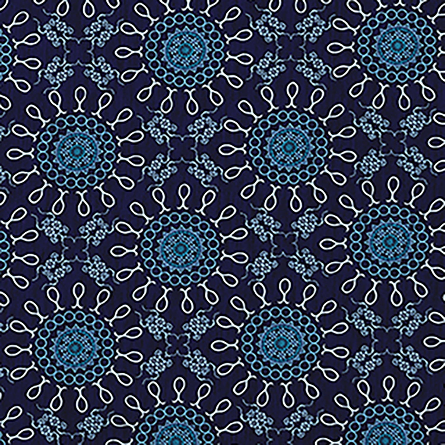 Simply Daisy 2' x 3' Spring Navy Sun Tile Rug