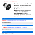 thumbnail image 2 of Power Steering Reservoir - Compatible with 2003 - 2010 International 5900i 2004 2005 2006 2007 2008 2009, 2 of 3