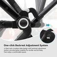 thumbnail image 4 of Reversible Baby Stroller, ELITTLE EMU Full-Size Toddler Stroller, Full Recline Cockpit Compact Stroller, 0-36 Months Newborn Infant Stroller, All-Terrain Stroller for City, Outdoor, Travel (Black), 4 of 5