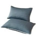 thumbnail image 3 of Funda de almohada Silk Cool Touch pack de 2 – Poliéster transpirable, verde menta/caqui/azul, 48×74cm, suave, absorbente de humedad, lavable a máquina, duradera, cama doble, 3 of 7