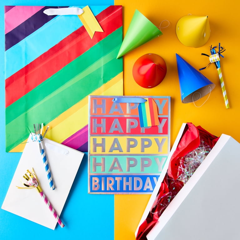Happy Birthday\" Party Hat Satin Foil Balloon With Accented Latex Balloons, Multi-Coloured, Polka Dot, 26x37-in, Air-Filled For Birthday Party