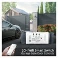 thumbnail image 2 of Tuya Smart WIFI 2CH Switch Module For Lights Garage Door Gate,DC 5V 12V 24V 32V,2 Channel Button RF 433Mhz Remote Control Relay ,Easy to Use, 2 of 7