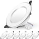 thumbnail image 1 of Foco Empotrable Led Extra Plano 7W 700lm Oso de Fresa Focos Empotrables Lámpara LED Plafón Interior Redondo Aluminio Metal para Baño Salón 6000K 230V Blanco Neutro Juego de 6, 1 of 5