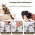 thumbnail image 3 of Zootealy Automatic Pet Water Fountain with Transparent Design, Stainless Steel Body, Smart Water Dispenser for Cats with 360° Water Tray and IPX8 Water Pump - Quiet Operation, Multi-Filter System,, 3 of 6