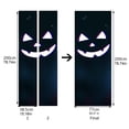 thumbnail image 2 of Papel Pintado De Terror Con Diseño De Mueca 3D, Pegatina Para Puerta, Mural Autoadhesivo, Calcomanía De Pared De Pvc Para Decoración De Halloween, Decoración De Fiesta sonducket HA013679-00, 2 of 7