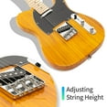 thumbnail image 4 of Glarry GTL Adult 6 Steel String Electric Guitar,Yellow, 4 of 6