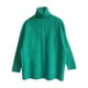 thumbnail image 4 of Moda mujer Casual Turtlenck suéter manga larga otoño suéter Pullver Tops Pompotops hdfakjf10249, 4 of 5