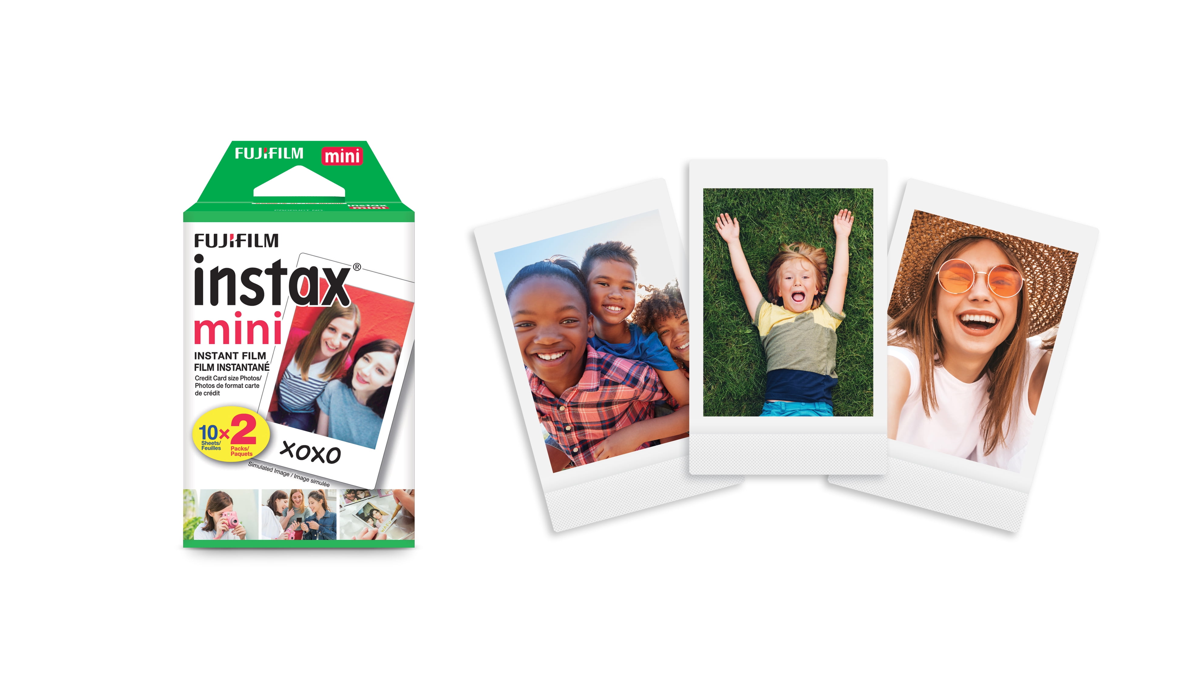 Fujifilm Instax Mini Twin Film Pack (20 Photos; Film Size of 8.6cm x 5.4cm)  