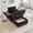 Black, variant on 56" Fluffy Corduroy Single Sofa Couch, Sillones Para Domitorio Single Sofa with Storage Ottoman, Butacas Para Sala Sofa with Table Board and Usb Port for apartment and living room use, Orange