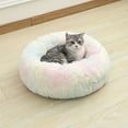 thumbnail image 5 of DABEI Soft Long Plush Cat kennel dog kennel winter warm pet bed Cat Bed Cat Mat Animals Sleeping Sofa, 5 of 27