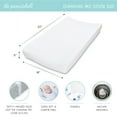 The Peanutshell Changing Pad Diaper Changing Pad Cover, 2 Pack, Minky
