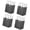 black lantern, variant on Set Of 4 Big Capacity 75L Laundry Bins Crafted From Polycotton Canvas For Bedroom And Washing Area