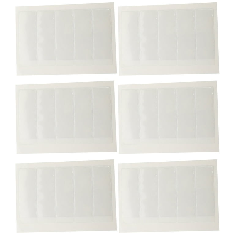 WHAMVOX 6 Sheets Business Card Sleeve Adhesive Pockets Card Holder for  Organizing Business Cards - Walmart.com