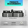 thumbnail image 2 of Medal Chaser Medal Holder Medal Hanger Display Rack Awards Ribbon Hanger Medal Display Wall Mount Tiered Award Rack for All Competition Medals Living Room Bedroom Stadiums Gym, 2 of 7
