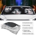 thumbnail image 5 of Windshield Sun Shade Foldable Car Front Window Sunshade For Car Suv Trucks Vans - Best Heat Shield Blocker Visor Cover Blocks Uv Rays And Keeps Your Vehicle Cool-Medium, 5 of 5
