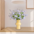 thumbnail image 5 of Artificial Forget-Me-Not Bouquet Realistic Fake Flowers for Home Wedding Centerpiece Table Decor, 5 of 9