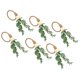 thumbnail image 2 of 2025 18 Pieces Eucalyptus Napkin Rings Beads Home R Faux Napkin Hs For, 2 of 5
