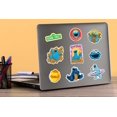 thumbnail image 5 of Sesame Street Cookie Monster 50ct Vinyl Large Deluxe Stickers Variety Pack - Laptop, Water Bottle, Scrapbooking, Tablet, Skateboard, Indoor/Outdoor, 5 of 6