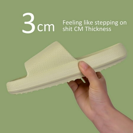 

CoCopeanut Home Slippers Anti-Slip Flip Flops Woman s Sandals Women Fashion Soft Sole Eva Indoor Slides Thick Platform Cloud Simple Slipper