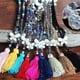 thumbnail image 3 of Bohemian Ethnic Boho Tassel Necklace Crystal Bead Necklace Nature Stone Butterfly Long Sweater Necklace for Women, 3 of 5
