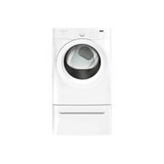 Frigidaire Affinity FAQE7001LW - Dryer - width: 27 in - depth: 29.8 in - height: 36 in - front loading - classic white