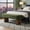 Green, variant on Sailvan 51.57" Boucle Dining Bench,Upholstered Kitchen Seating with Walnut Legs,Modern Indoor Bench for Entryway and Living Room khaki