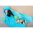 thumbnail image 4 of LazyOne Wearable Hooded Blanket for Kids, Animal Hooded Blanket (Monster Blanket), 4 of 7