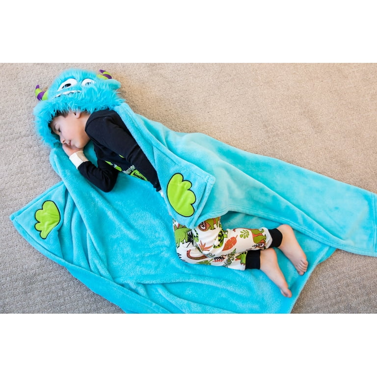 LazyOne Wearable Hooded Blanket for Kids, Animal Hooded Blanket