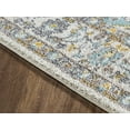 thumbnail image 5 of Lbaiet MT102B57 5 x 7 ft. Matira Collection Power Loom Machine Made Blair Blue Oriental Rectangle Rug, 5 of 5