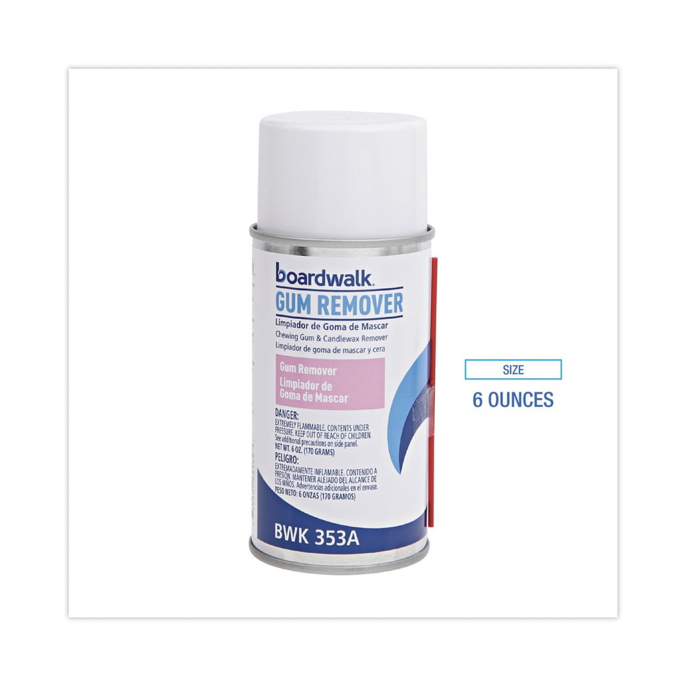 Boardwalk Chewing Gum & Candle Wax Remover 6oz Aerosol 12/carton (BWK353ACT)