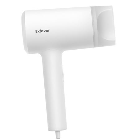 Exfavor Electric Hair Dryers, Powerful 1875W Lightweight Blow Dryer for Fast Drying,White