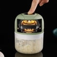 thumbnail image 2 of Molinillo de ajo eléctrico, prensa de ajo, procesador de alimentos complementarios, mini licuadora de puré de ajo inalámbrica, herramienta para sacar ajo, 2 of 5
