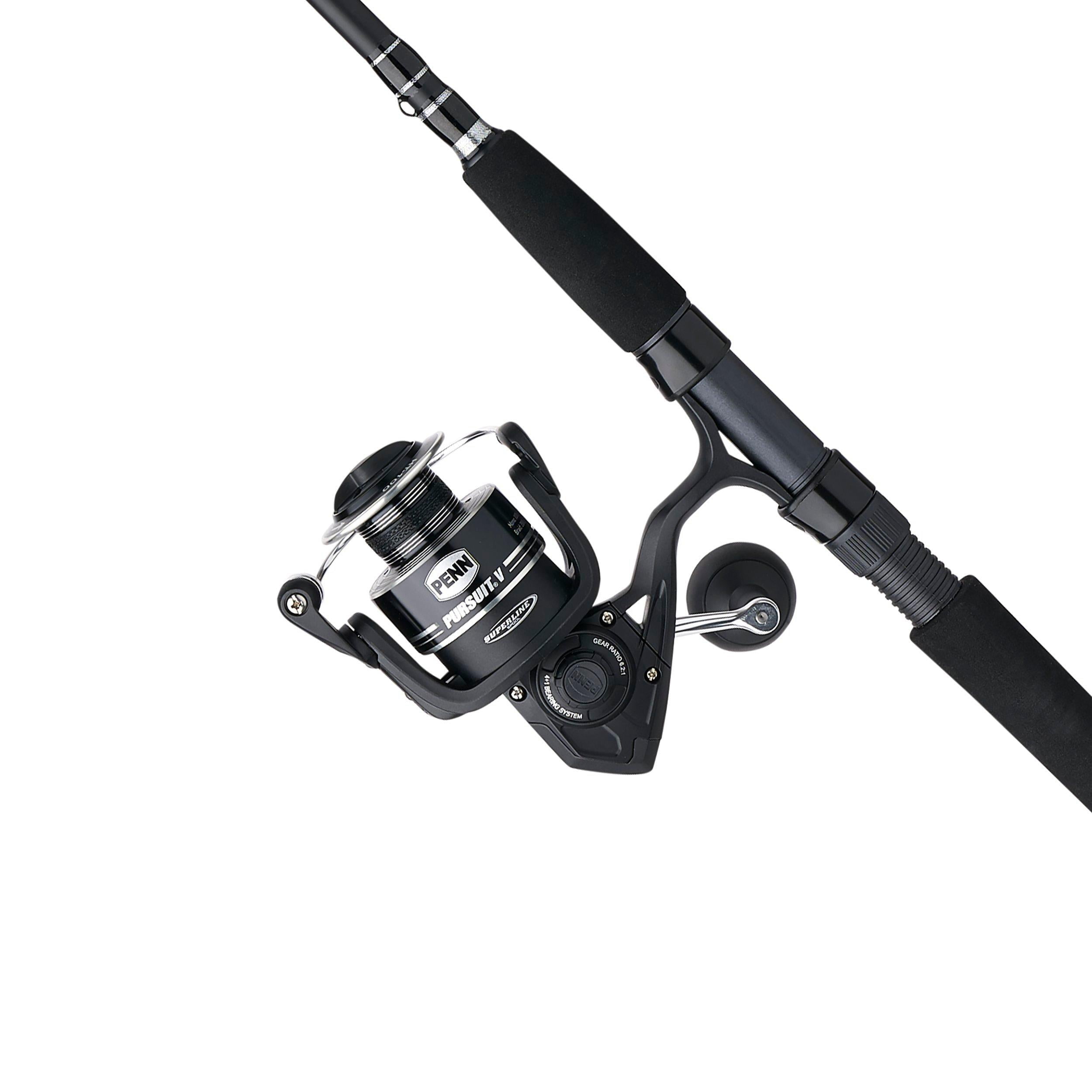 PENN Pursuit V Spinning Fishing Combo, 7' Medium Rod, 4000 Size Reel