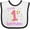 White and Black, variant on Inktastic It's My First Birthday Boys or Girls Baby Bib