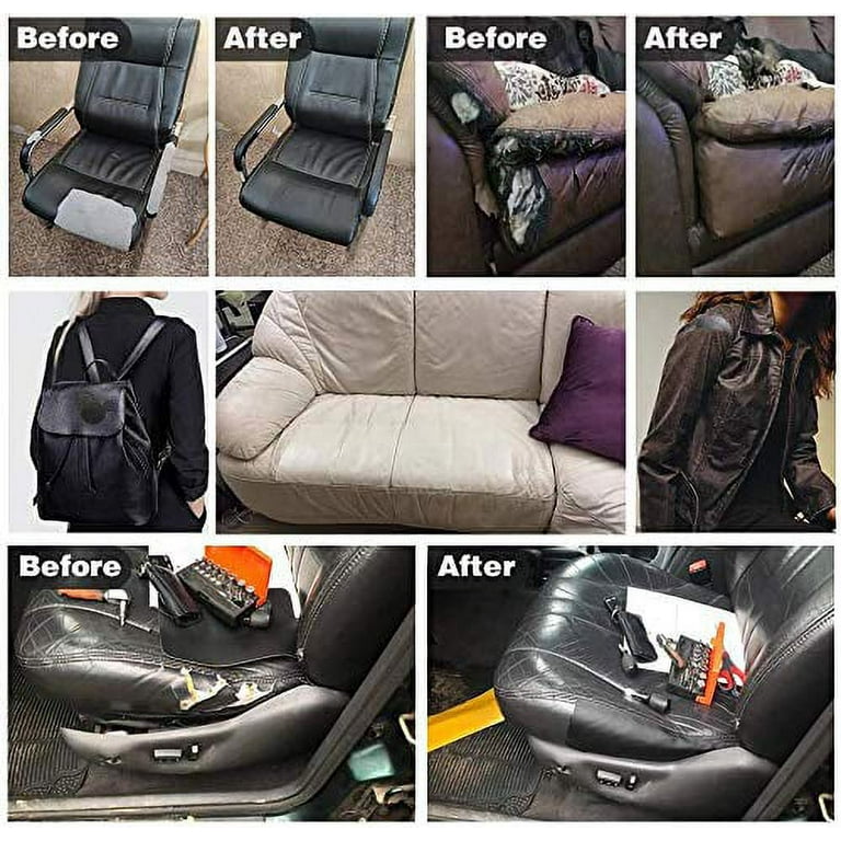 Self-Adhesive Leather Refinisher Cuttable Sofa Repair - TrueDepot