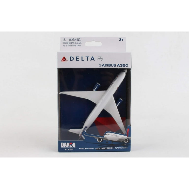 Delta Air Lines Airbus A350 Airliner Toy Airplane Diecast