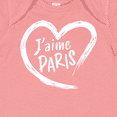 thumbnail image 4 of Inktastic J'aime Paris I Love Paris Heart Boys or Girls Baby Bodysuit, 4 of 5