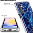 thumbnail image 2 of Nagebee For Samsung Galaxy A15 5G Phone Case with Screen Protector Full-Body Protective Shockproof Rugged Bumper Impact Resist Durable Phone Cover (Sapphire), 2 of 6