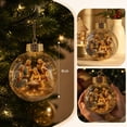 thumbnail image 4 of TACILIP Home Decor, 1PC Nativity Scene Christmas Ornament Clear Ball Holy Birth Of Hanging Ornament Religious Christmas Tree Decor Acrylic Manger Scene Bauble With Warm Light, Womens Gifts, 4 of 7