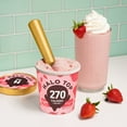 thumbnail image 5 of Halo Top Strawberry Flavored Light Ice Cream, With A Good Source of Protein, Lower Calorie Frozen Dessert, 16 fl oz Pint, 5 of 16